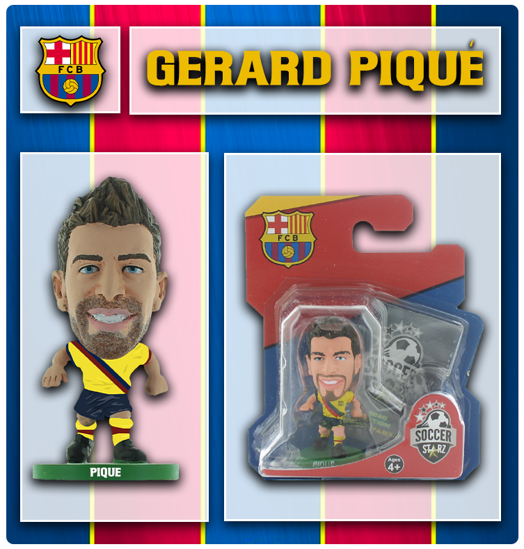 Soccerstarz - Barcelona - Gerard Pique - Away Kit