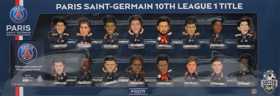 Limited Edition Paris St Germain League Winners 16 player (Classic Kit - 2021/22)