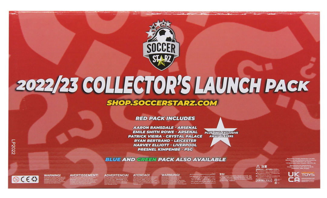 Soccerstarz - 8 Figure Launch Pack (2022/23 Version RED Pack)