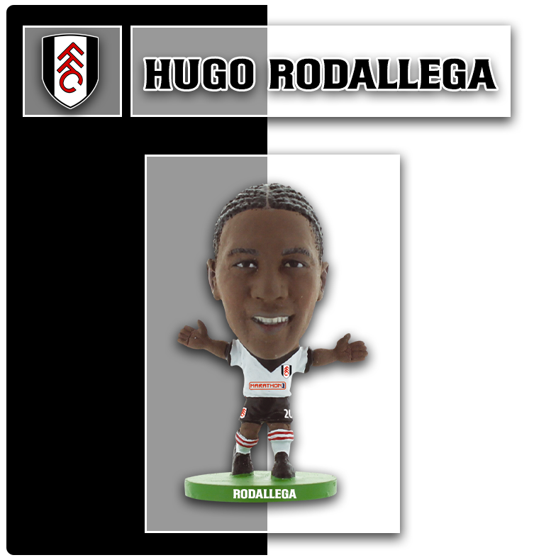 Soccerstarz - Fulham - Hugo Rodallega - Home Kit