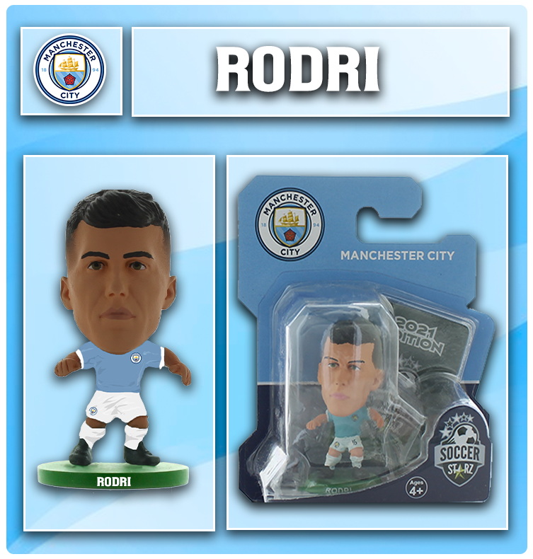 Soccerstarz - Manchester City - Rodri - Home Kit