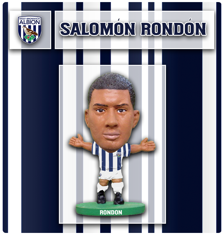 Soccerstarz - West Brom - Salomon Rondon - Home Kit