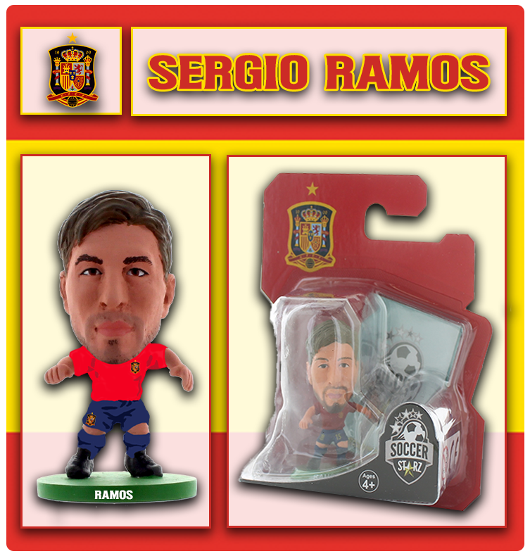 Soccerstarz - Spain - Sergio Ramos - Home Kit