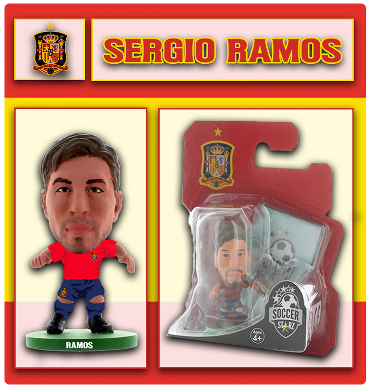 Soccerstarz - Spain - Sergio Ramos - Home Kit