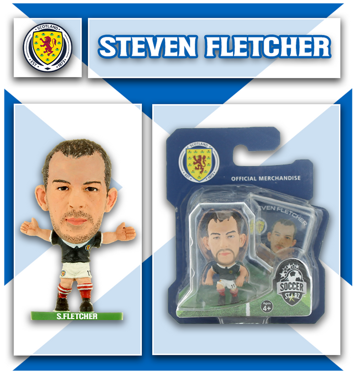 Soccerstarz - Scotland - Steven Fletcher - Home Kit