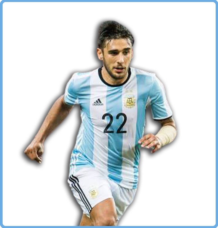 Soccerstarz - Argentina - Eduardo Salvio - Home Kit