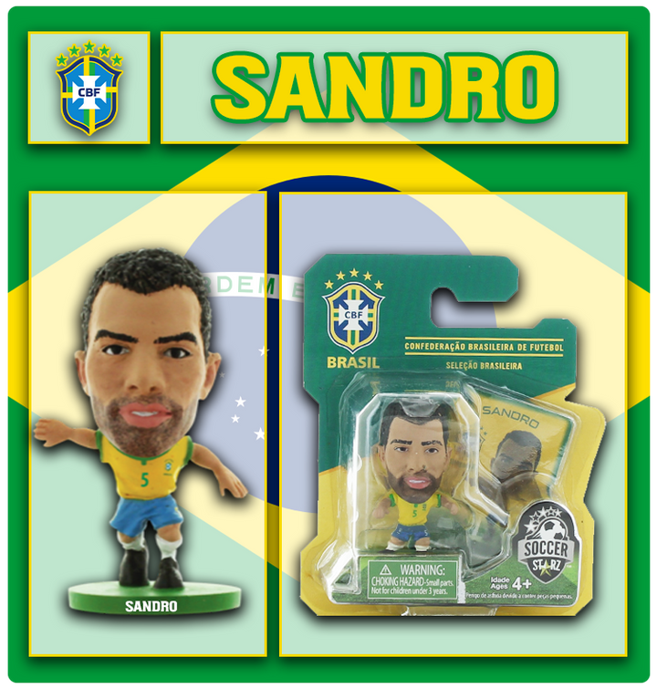 Soccerstarz - Brazil - Sandro - Home Kit
