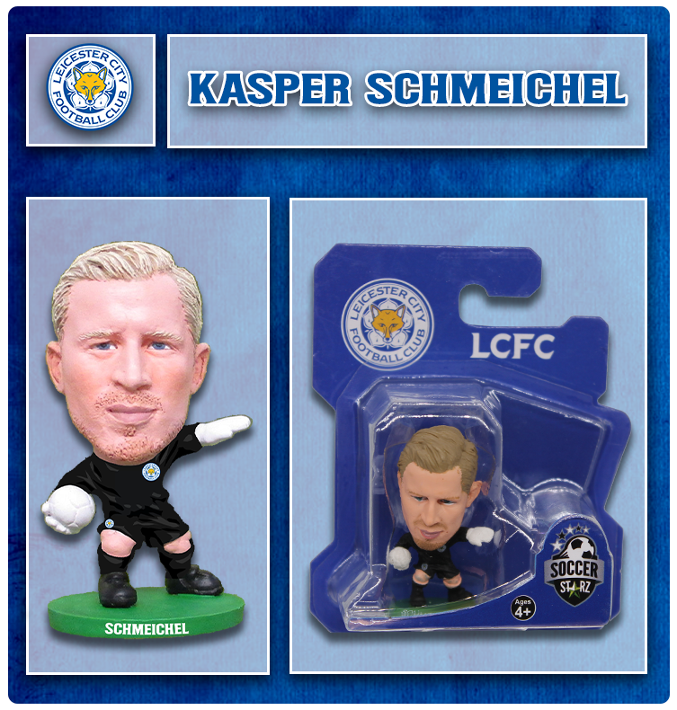 Soccerstarz - Leicester City - Kasper Schmeichel - Home Kit (New Classic)