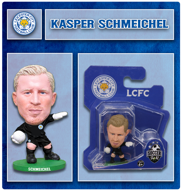 Soccerstarz - Leicester City - Kasper Schmeichel - Home Kit (New Classic)