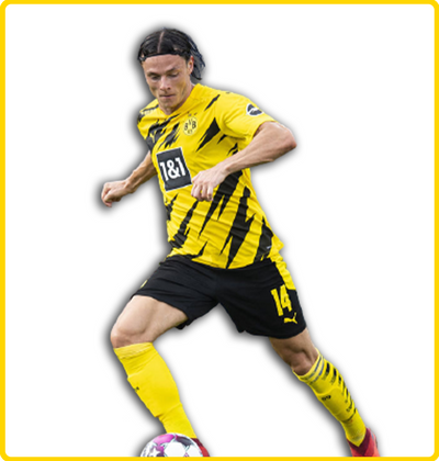 Nico Schulz - Borussia Dortmund - Home Kit