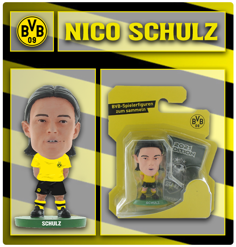 Soccerstarz - Borussia Dortmund - Nico Schulz - Home Kit