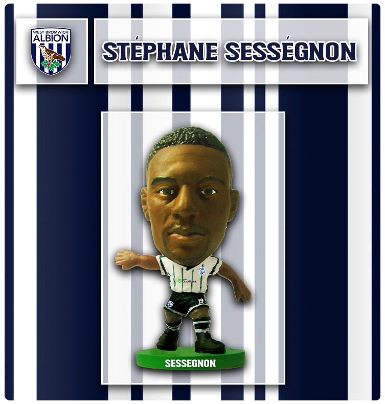 Soccerstarz - West Brom - Stephane Sessegnon - Home Kit
