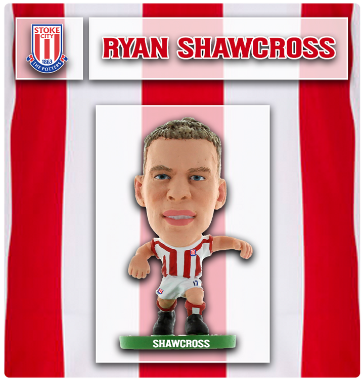Soccerstarz - Stoke City - Ryan Shawcross - Home Kit