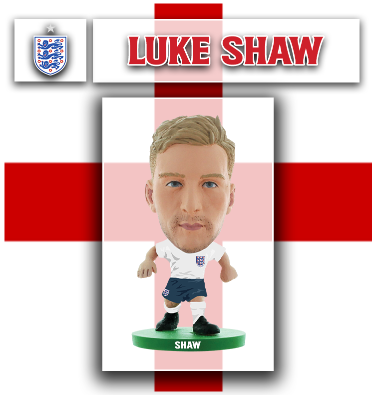 Luke Shaw - England - Home Kit (LOOSE)