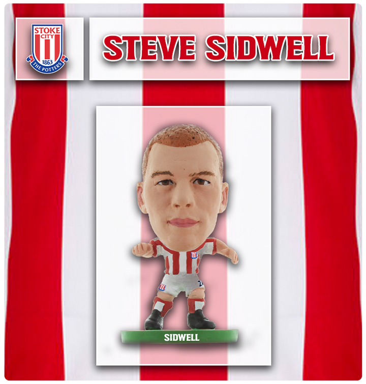 Soccerstarz - Stoke City - Steve Sidwell - Home Kit