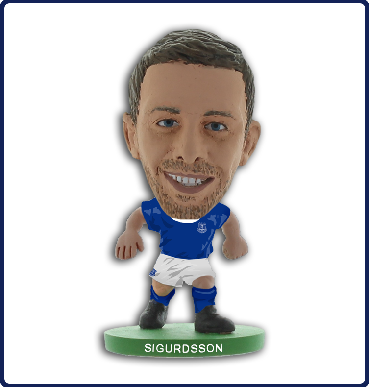 Soccerstarz - Everton - Gylfi Sigurdsson - Home Kit