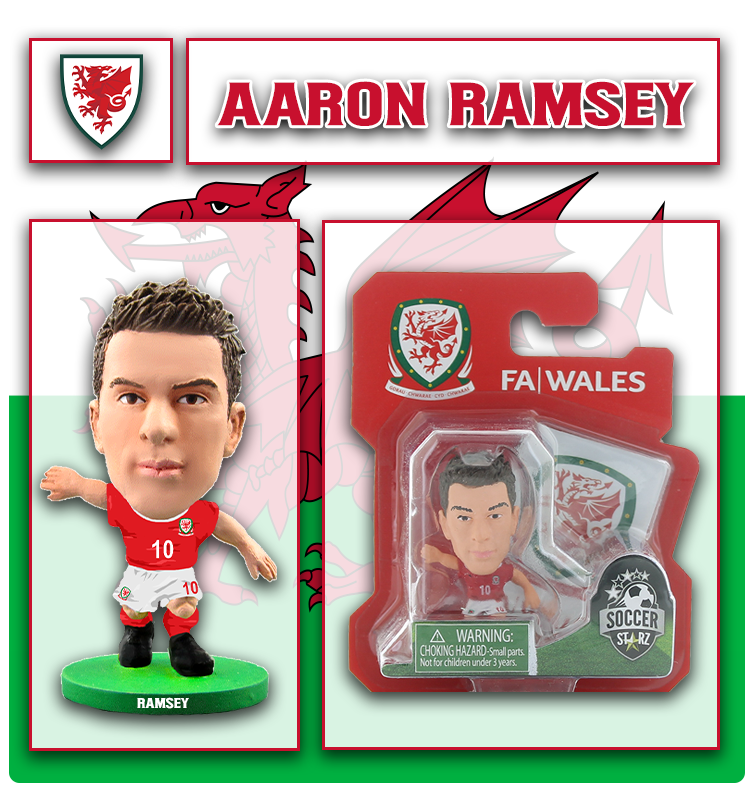 Soccerstarz - Wales - Aaron Ramsey - Home Kit