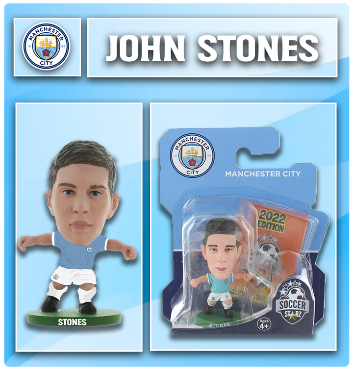 Soccerstarz - Manchester City - John Stones - Home Kit