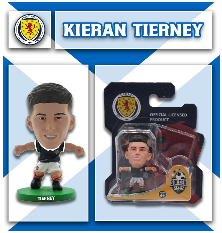 Soccerstarz - Scotland - Kieran Tierney - Home Kit