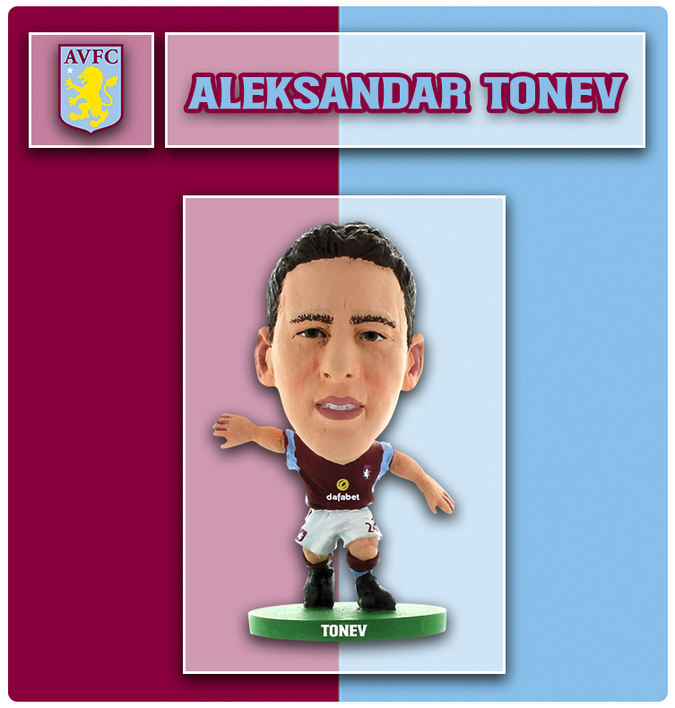 Soccerstarz - Aston Villa - Aleksander Tonev - Home Kit