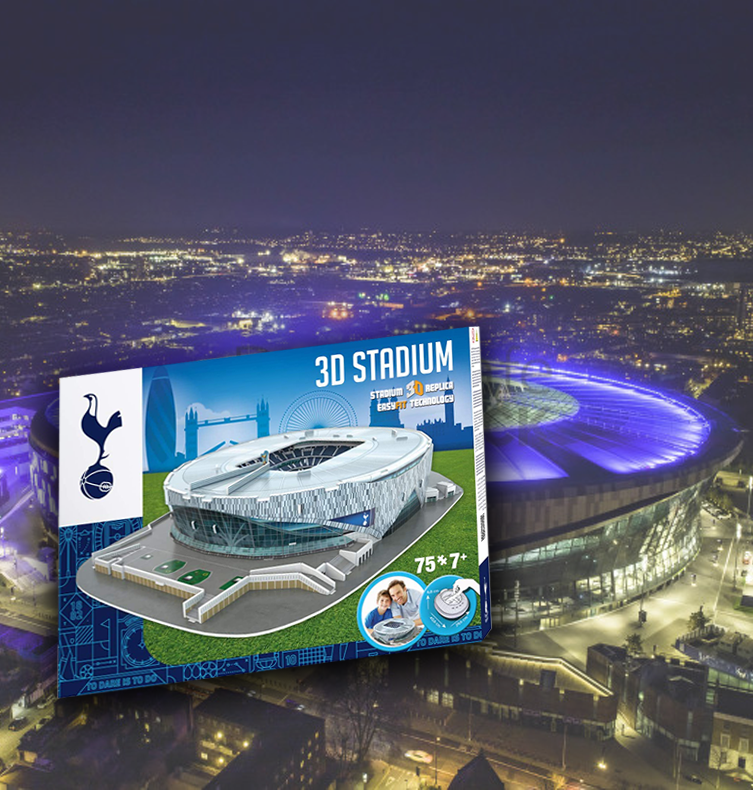 3D Stadium Puzzles - Tottenham Hotspur NEW White Hart Lane