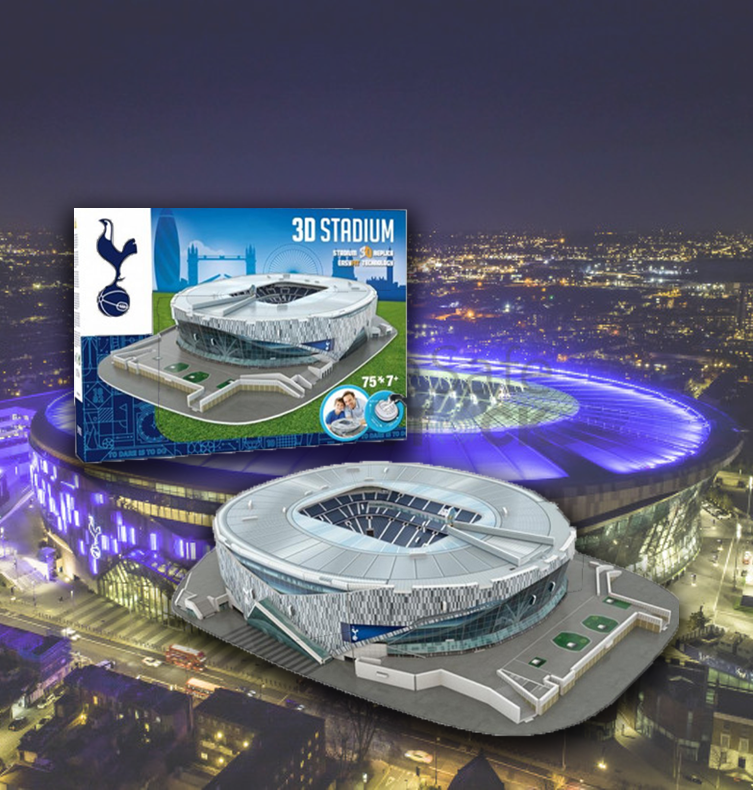 Spurs Tottenham Hotspur 3D Stadium Puzzle