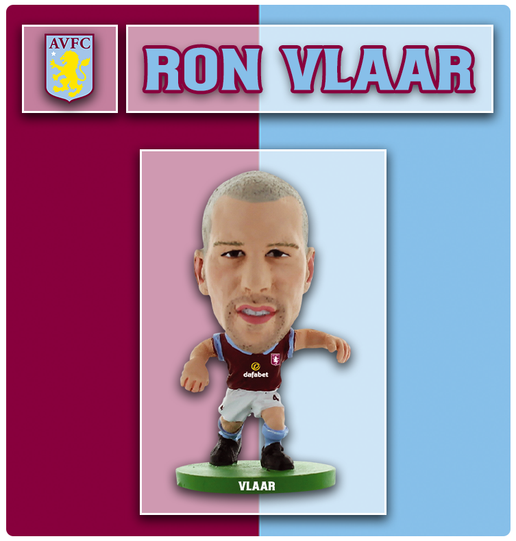 Soccerstarz - Aston Villa - Ron Vlaar - Home Kit
