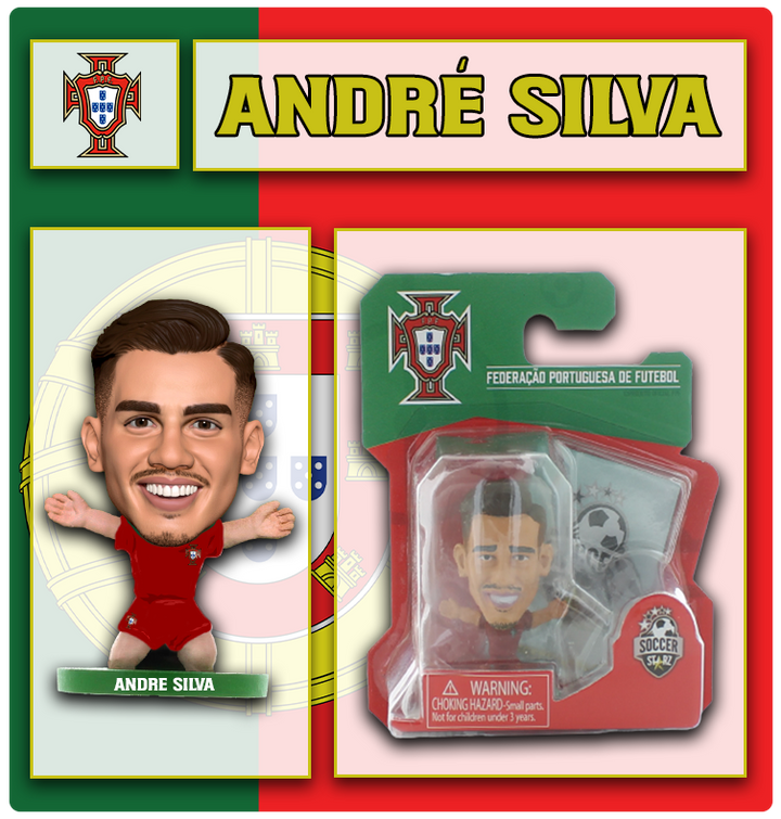 Soccerstarz - Portugal - Andre Silva - Home Kit