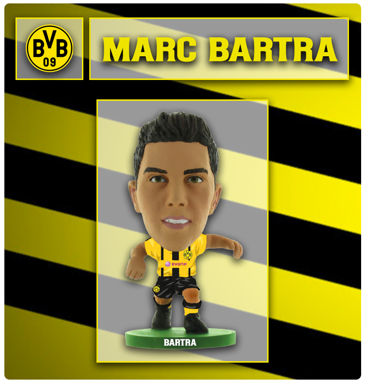 Soccerstarz - Borussia Dortmund - Marc Bartra - Home Kit