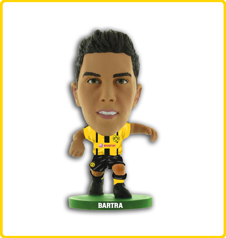 Soccerstarz - Borussia Dortmund - Marc Bartra - Home Kit