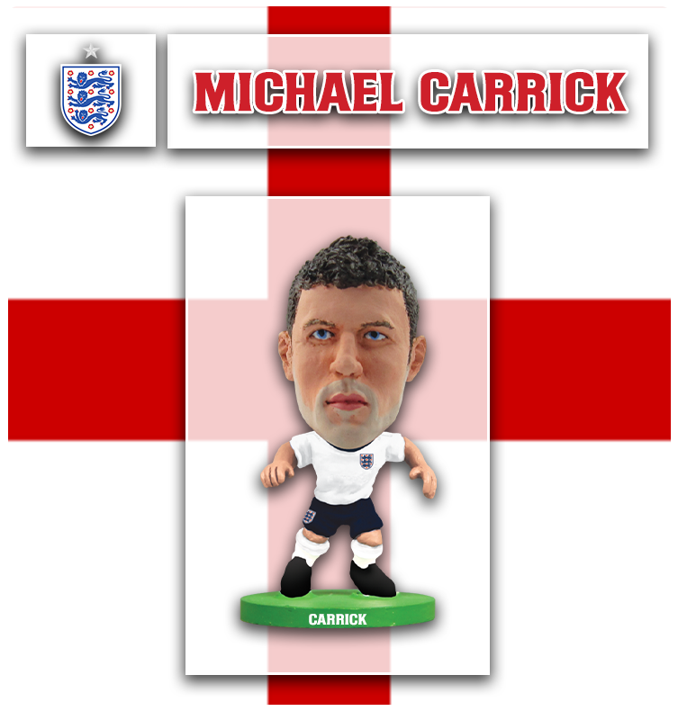 Soccerstarz - England - Michael Carrick - Home Kit