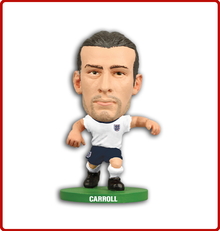 Soccerstarz - England - Andy Carroll - Home Kit
