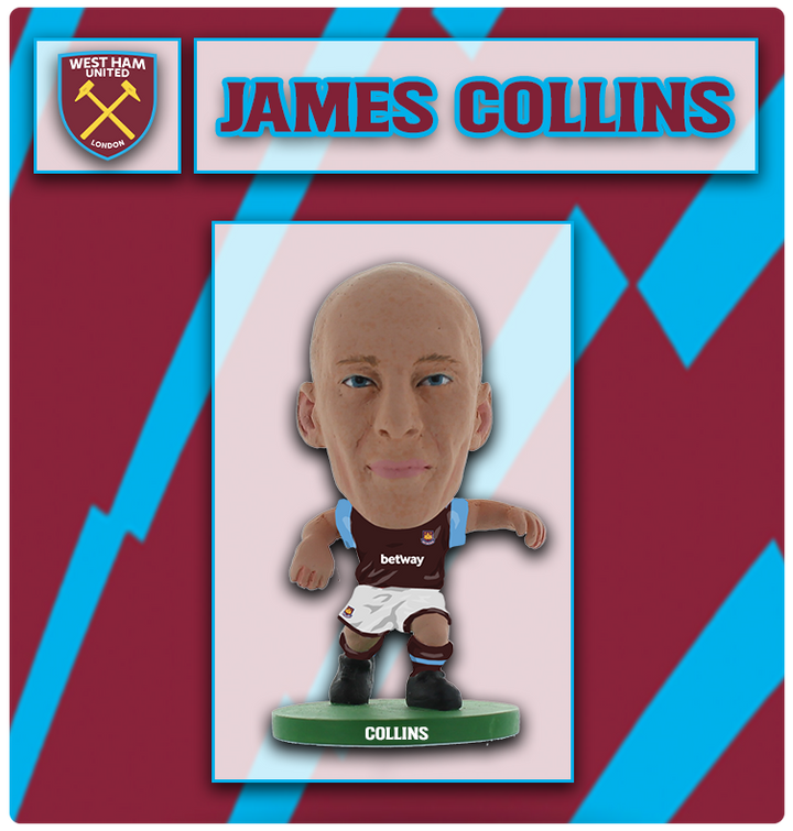 Soccerstarz - West Ham - James Collins - Home Kit
