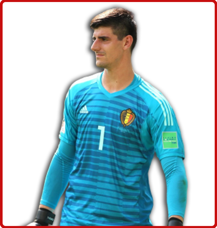 Thibaut Courtois - Belgium - Home Kit