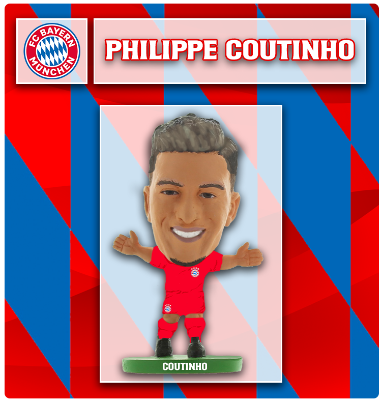 Soccerstarz - Bayern Munich - Philippe Coutinho - Home Kit