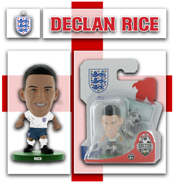 Soccerstarz - England - Declan Rice - Home Kit