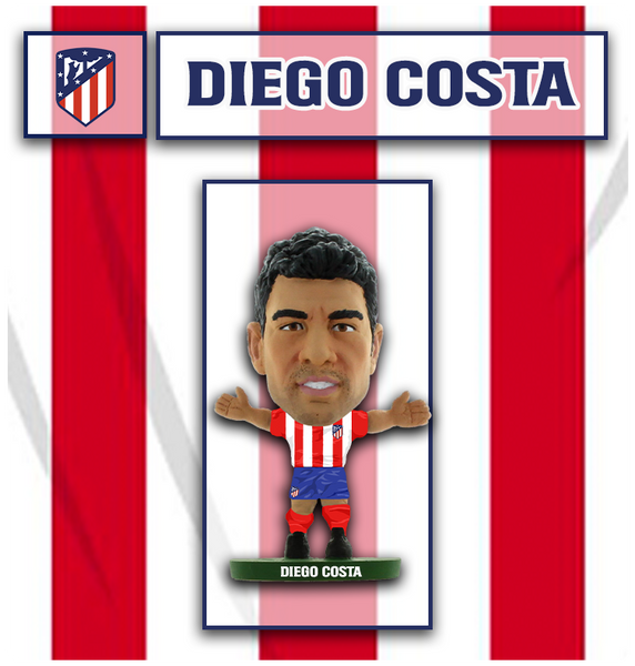 Soccerstarz Atletico Madrid Diego Costa Home Kit Classic New The Official SoccerStarz Shop