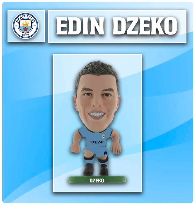 Edin Dzeko - Manchester City - Home Kit