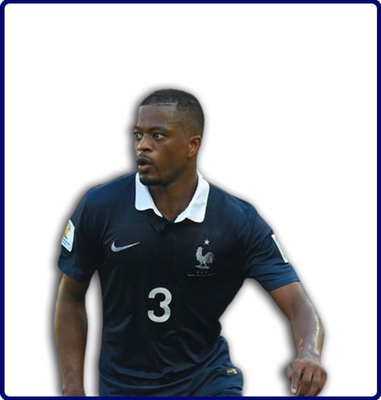 Patrice Evra - France - Home Kit