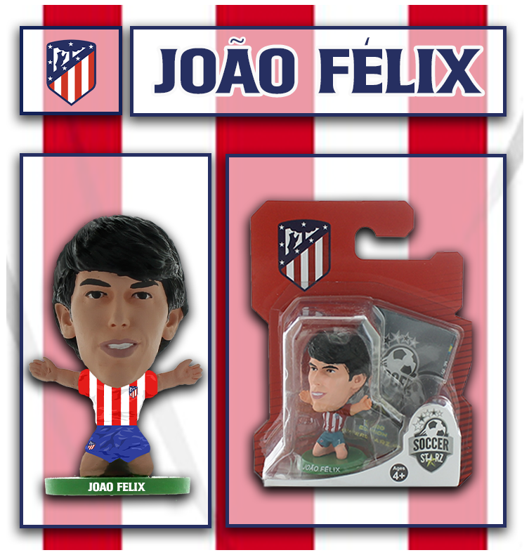 Soccerstarz - Atletico Madrid - Joao Felix - Home Kit
