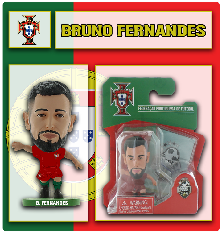 Soccerstarz - Portugal - Bruno Fernandes - Home Kit
