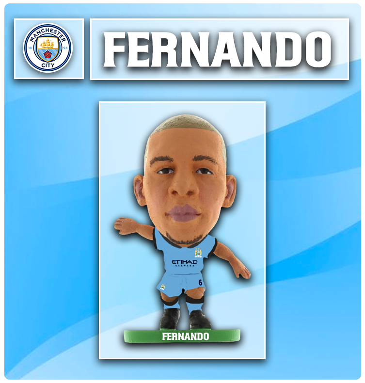 Soccerstarz - Manchester City - Fernando Reges - Home Kit