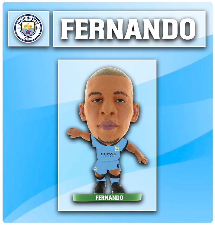 Soccerstarz - Manchester City - Fernando Reges - Home Kit