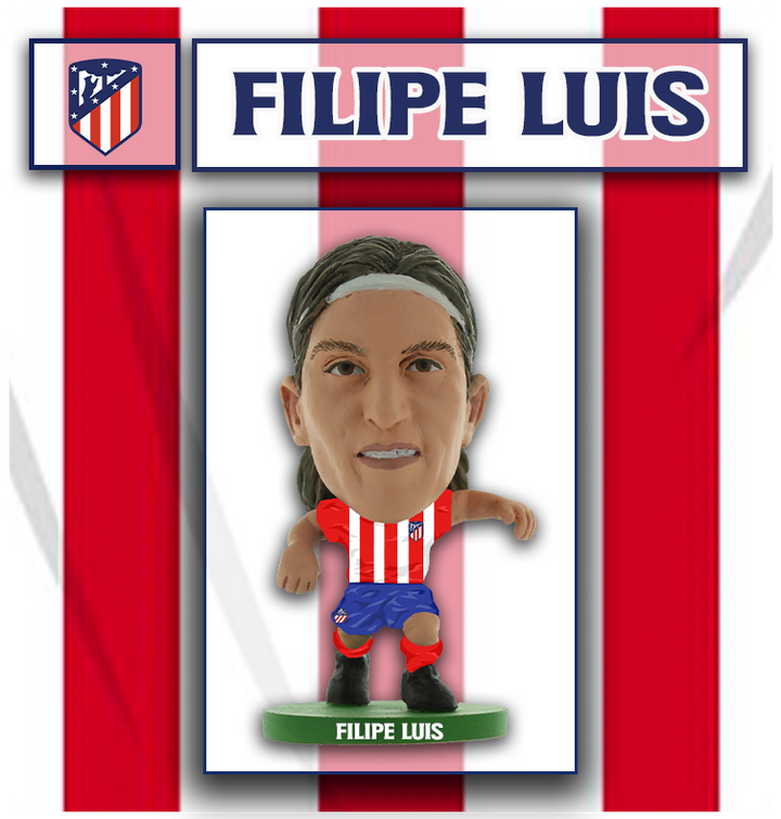 Soccerstarz - Atletico Madrid - Filipe Luis - Home Kit