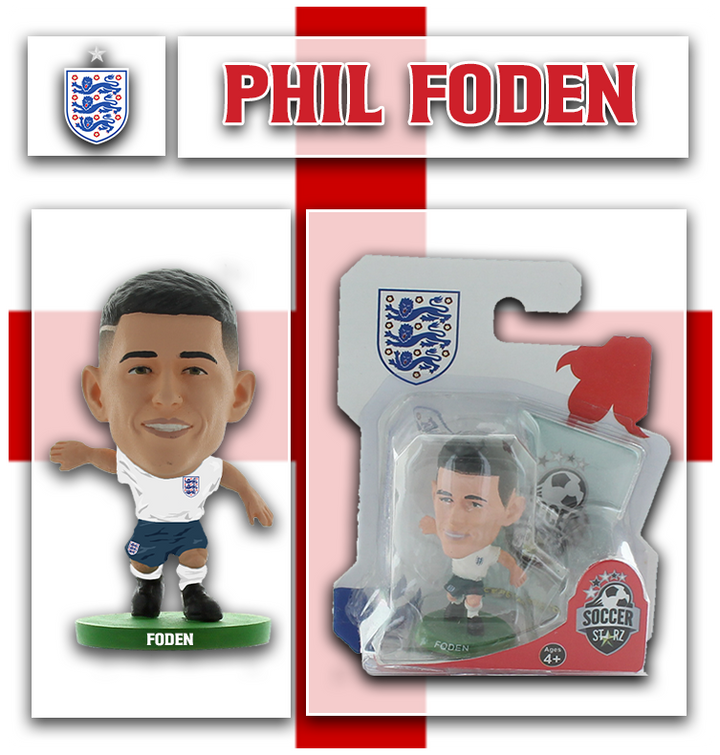 Phil Foden - England - Home Kit