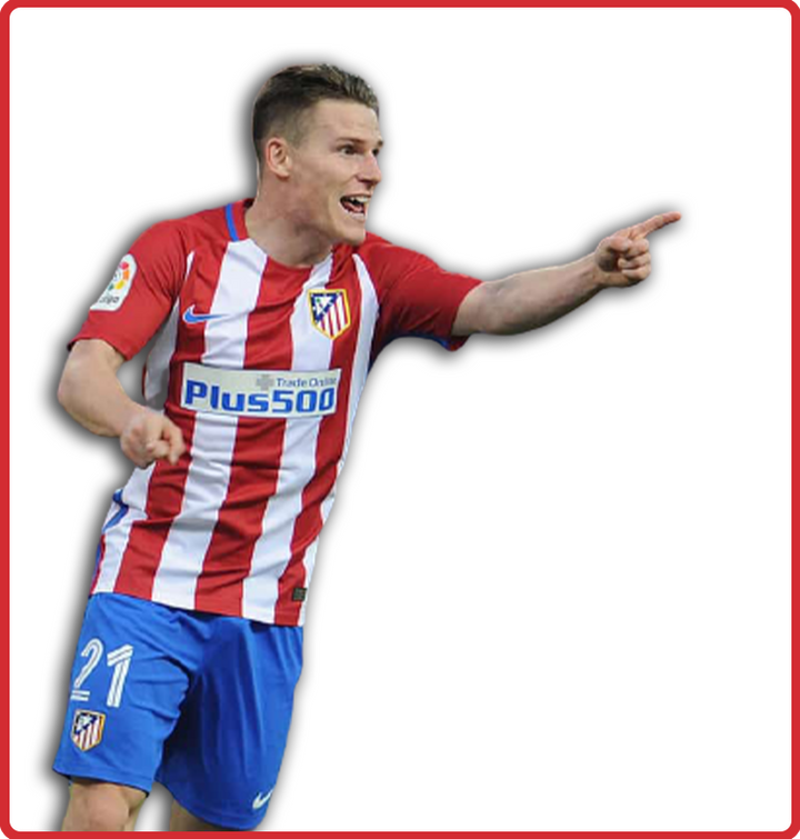 Kevin Gameiro - Atletico Madrid - Home Kit
