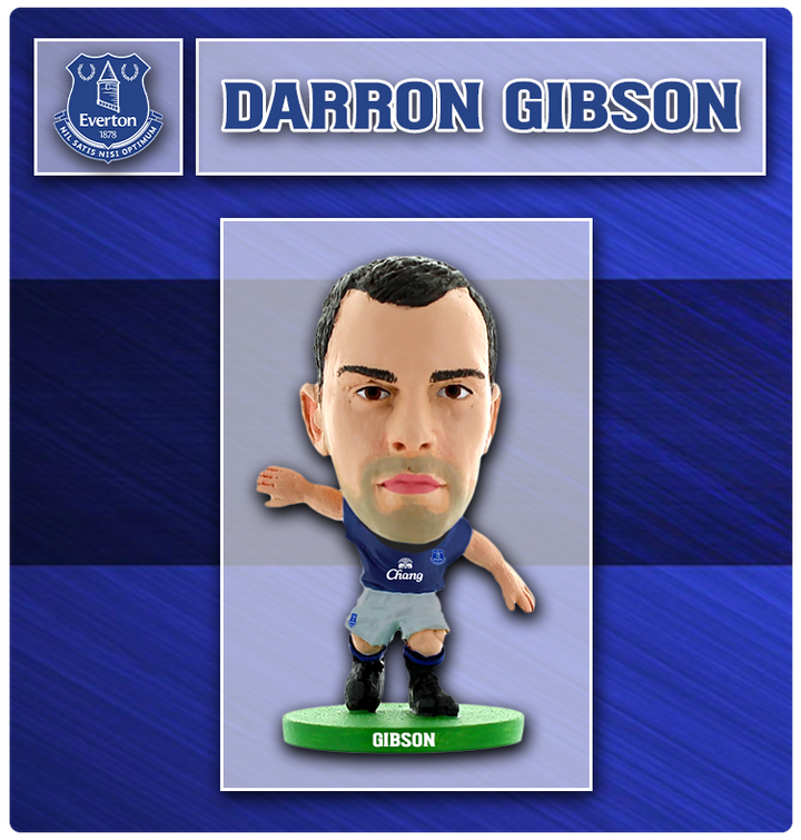 Soccerstarz - Everton - Darron Gibson - Home Kit (2015 version)