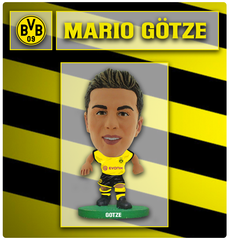 Soccerstarz - Borussia Dortmund - Mario Gotze - Home Kit