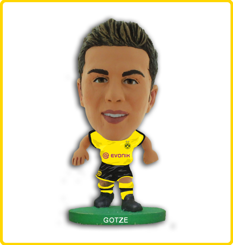 Soccerstarz - Borussia Dortmund - Mario Gotze - Home Kit