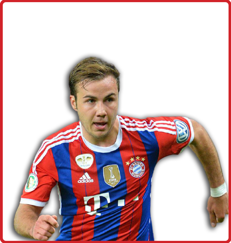 Mario Gotze - Bayern Munich - Home Kit